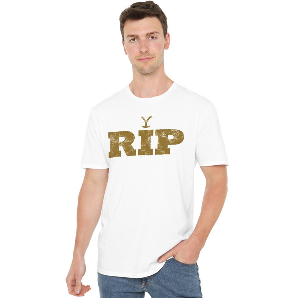 Yellowstone Unisex Adult Rip Wheeler Logo T-Shirt
