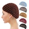 Hollow Mesh Crochet Hair Net Woven Hair Cap Bonnet Night Cap Sleep Cap For Women Wig Head Cover Accessories For Sleeping