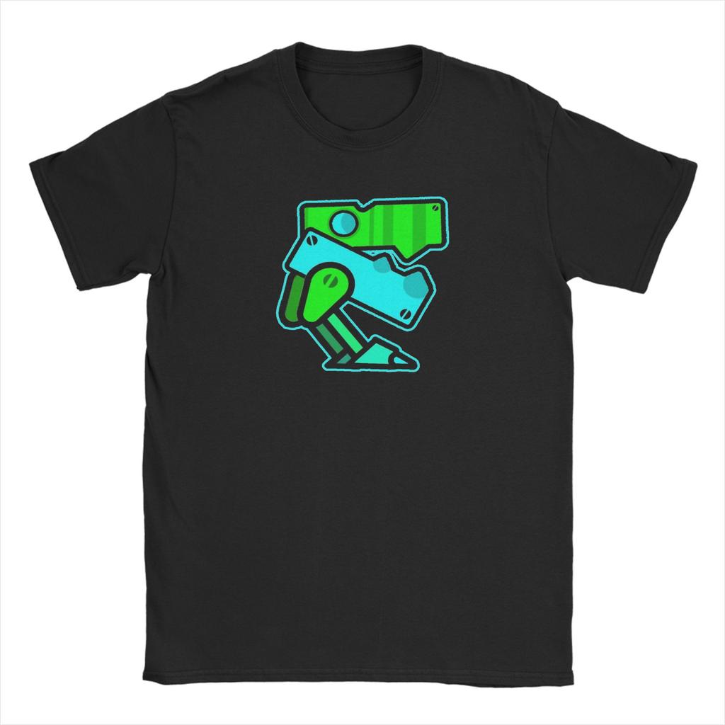 T-shirt Unisex Unisex Runner Geometry Dash Gioco Divertente 100% Cotone Magliette Manica Corta Geometric Dash T-shirt Girocollo Abbigliamento Estate