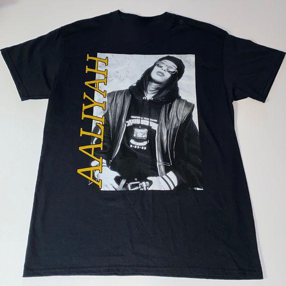 Aaliyah Tour Gift For Fan Unisex Tshirt All Size BS063 Unisex T-Shirt