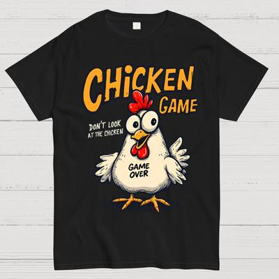Chicken Game T-Shirt S-3XL