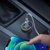 2 Ports USB Car Charger QC 5.0 Fast Quick Charging PPS PD3.0 USB Type C Car Phone Charge For iPhone 13 14 15 Pro Laptops Tablets