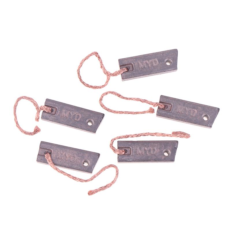 

5 шт. Автомобильные Генераторные Угольные Щетки для Hyundai Ford Nissan Byd Регулятор (Размер:5*8*22мм)