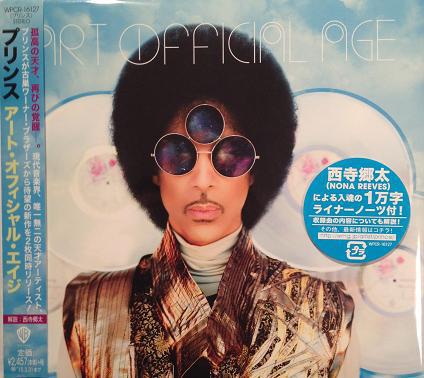 

CD PRINCE - Art Official Age WPCR16127 Warner Bros. Re 2014 Japan ObiPop Used