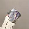 Fashion Colorful Marble Phone Case For iphone17 16 15 14 13 12 11 Pro Promax Plus Luxury Tempered Glass CoverAnti-dropprotection