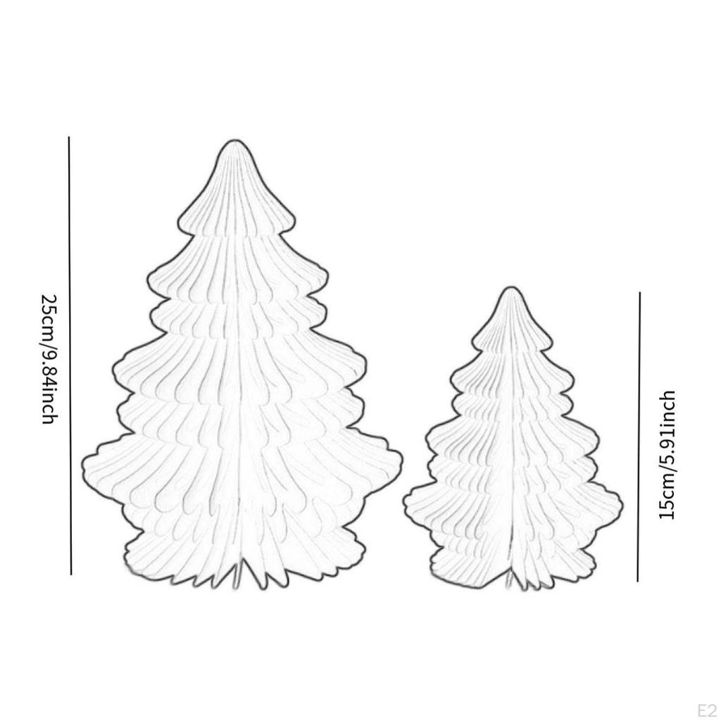 2 Stück Papier Weihnachtsbaumschmuck Dekoration Festival Geschenk Sammlerstück Ästhetisch