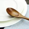 Wooden Spoon Long Handle Spoon Light Weight Table Spoon Eco Friendly Portable Spoon for  Cooking Mixing Eating Kitchen Tools