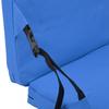 Portable Foldable Chair With Backrest Comfortable Stadium Seat Cushion For Outdoor Camping Beach