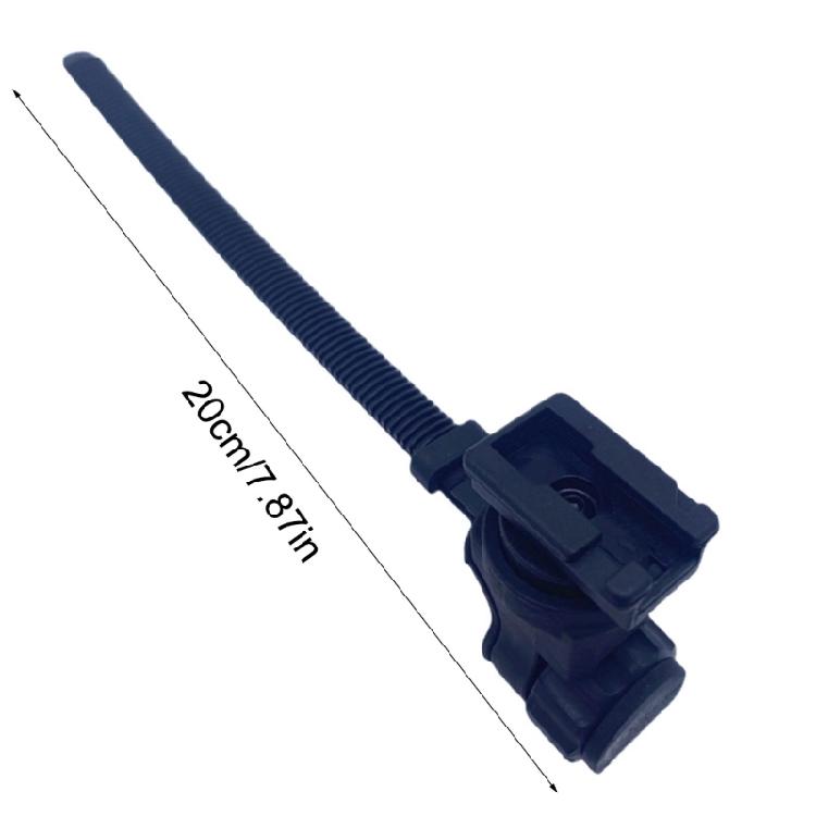Light Weight Bike Handlebar Light Mount for Flat Handlebars Tool Frees Mounting Shake Resistant Cycling Headlight Mount