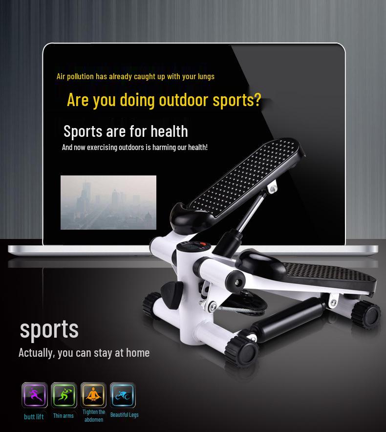 Silent Mini Multi-Functional Home Fitness Stepper