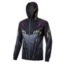 Men's zipper fishing suit, 2024 trendy hooded fishing suit, colorful quick-dry sun-protection fishing shirt