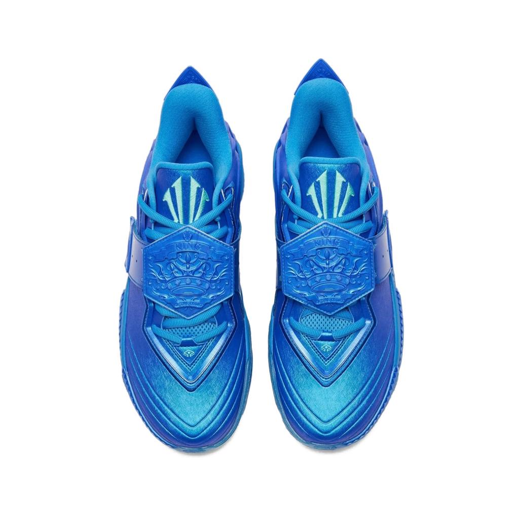 Anta Low Top Basketball Shoes Men's Medium Blue 112611110S-5