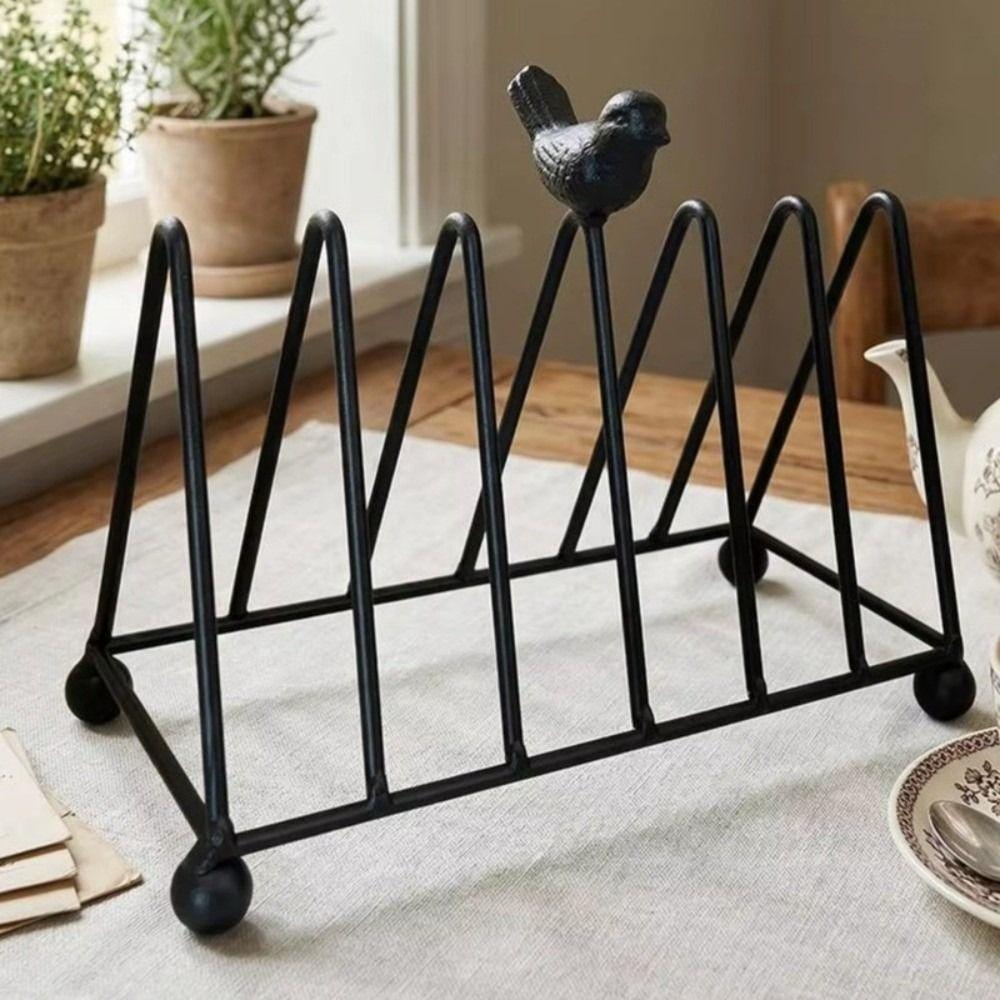 Iron Plate Rack Wire Construction Shelf Storage New Pot Lid Rack Desk Organizer
