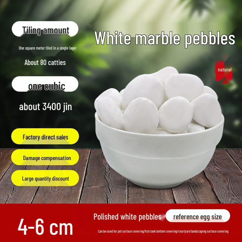 Courtyard Five-Color Pebble Paving: Natural Small Stones for Garden Landscaping