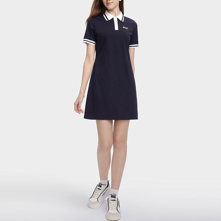 FILA ORIGINALE Short Sleeved Dress Women's Legend Blue F11W329302FNV