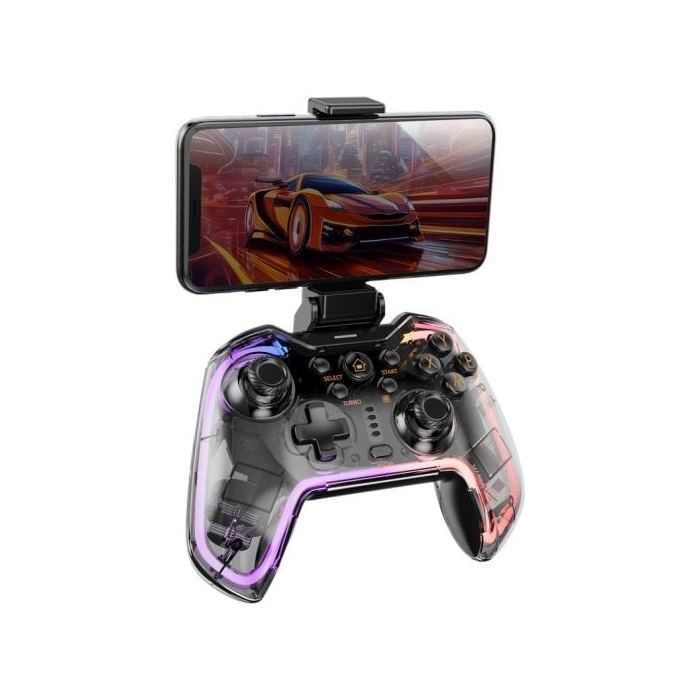 Mars Gaming Mgp-bt2 Gamepad Bluetooth 5.0 Rgb Neon Adaptador Universal Smartphone Hasta 7"