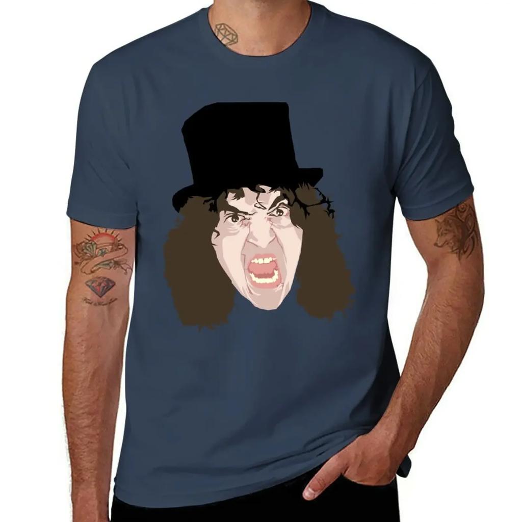 Jerry Sadowitz T-Shirt korean fashion Short sleeve tee t shirt men