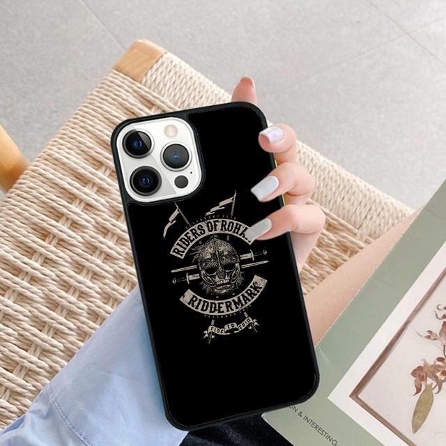 Rider of Rohan Phone Case For iPhone 16 15 14 Plus XR XS 11 12 13 Pro Max Soft Bumper Shell Cover Coque