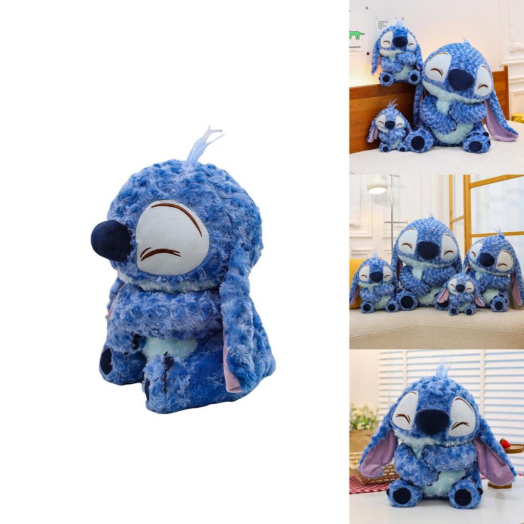 Adorable Eastdiy Plush Stitch Toy Soft Cuddly Animal Figure With Long Plush Fur