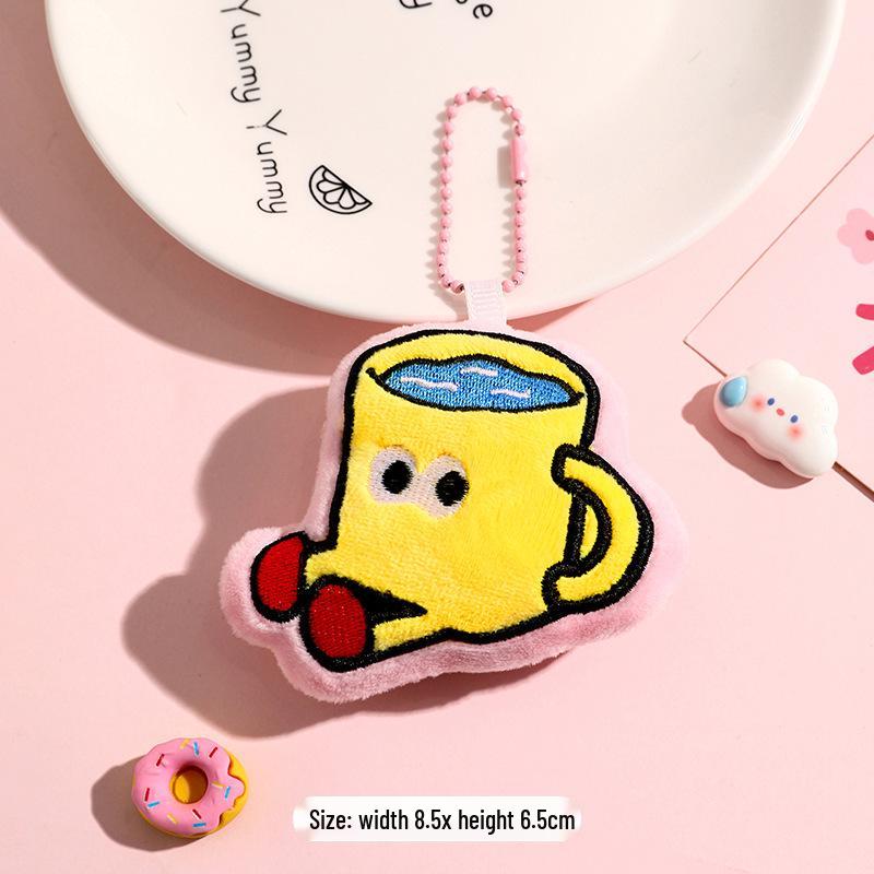 

Креативний брелок-ключниця з мультяшною лялькою-дівчинкою: Плюшевий підвіска-шарм для сумок та рюкзаків. Beaded Chain