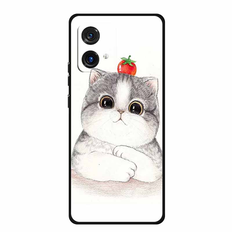 For Motorola Moto G84 G54 5G Case Fashion TPU Soft Silicone Cover Phone Cases for Moto G54 MotoG84 2023 Original New Tiger Capa