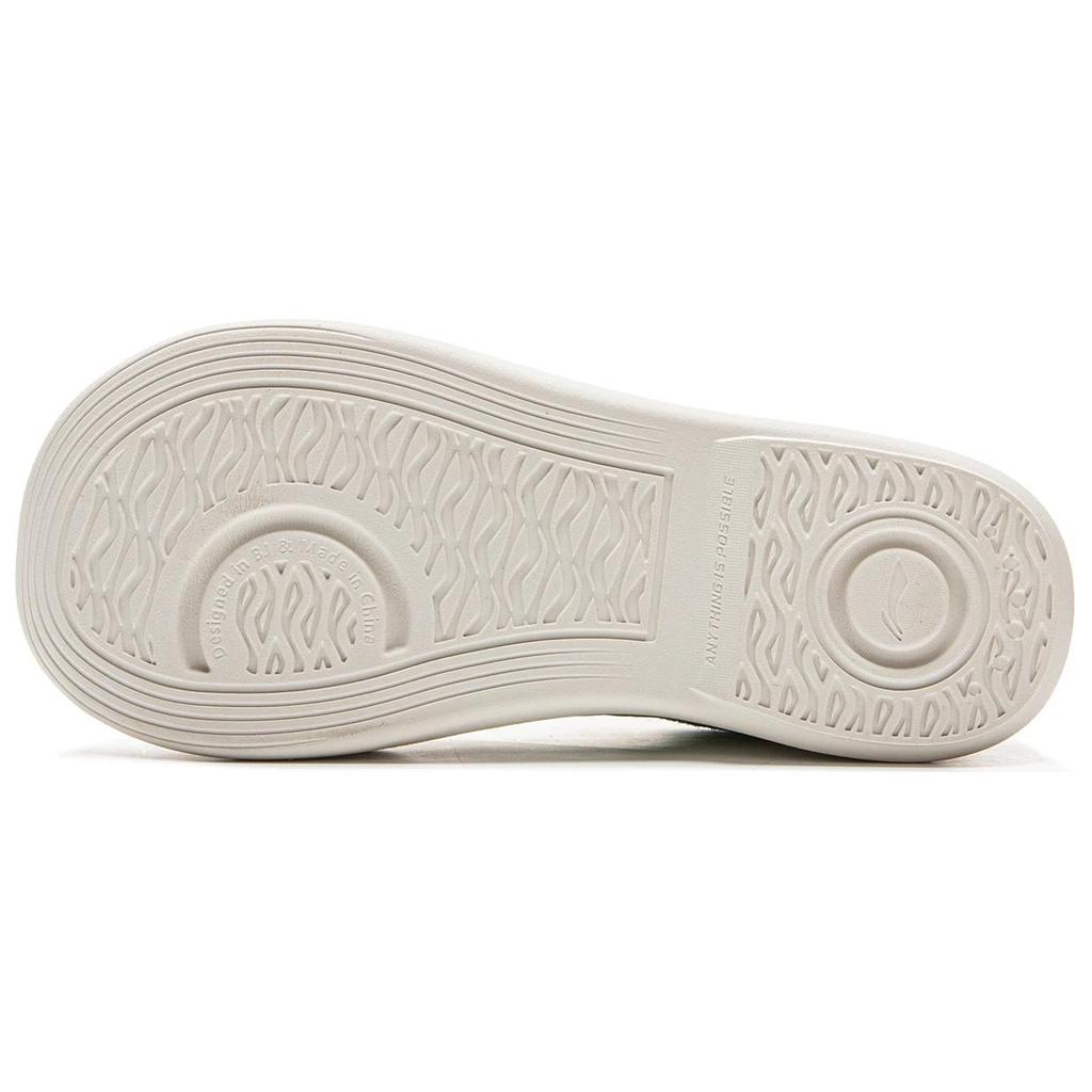 Li Ning Honey Thick Sole Height Increasing Big Toe Shoes Classic Comfortable Trendy Non Slip Wear Resistant Low Top Skate Shoes AGCV096-4