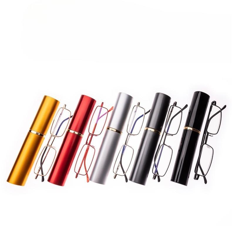 Men Women Ultra-light Portable Reading Glasses Anti-fatigue Presbyopia Eyeglass With Case Diopter Eyewear Unisex Reading Glasses