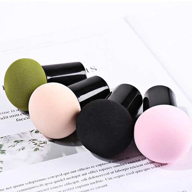 Esponja cosmética con cabeza de seta, esponja para maquillaje en polvo, esponja suave, multifunción, herramienta de maquillaje de belleza seca y húmeda