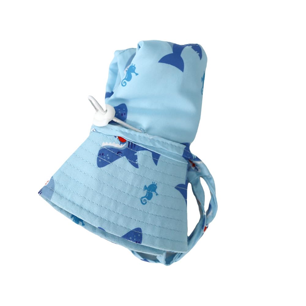 Kids UV Protection Kids Sun Wide Prevents For Beach Play [Bansusu] Hat, Hat, UPF50+, Brim, Heatstroke, Cute, Breathable, Soft, Foldable, Summer,