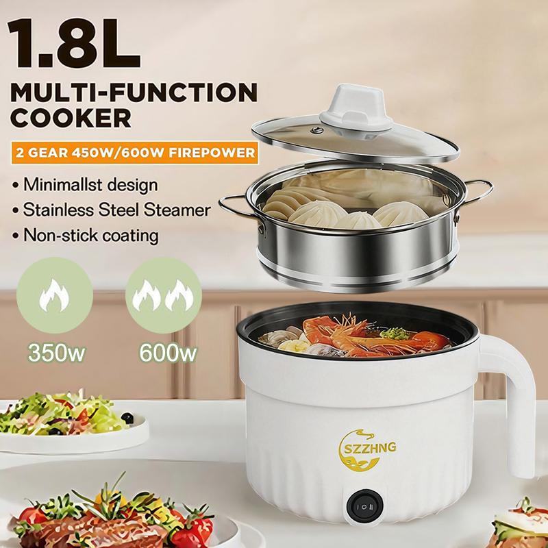 Mini Rice Cooker With Steamer Small Non Stick Hot Pot Multil Lutuan Ng Kanin 1.8L Cheap Rice Cooker Electric Heating Pot