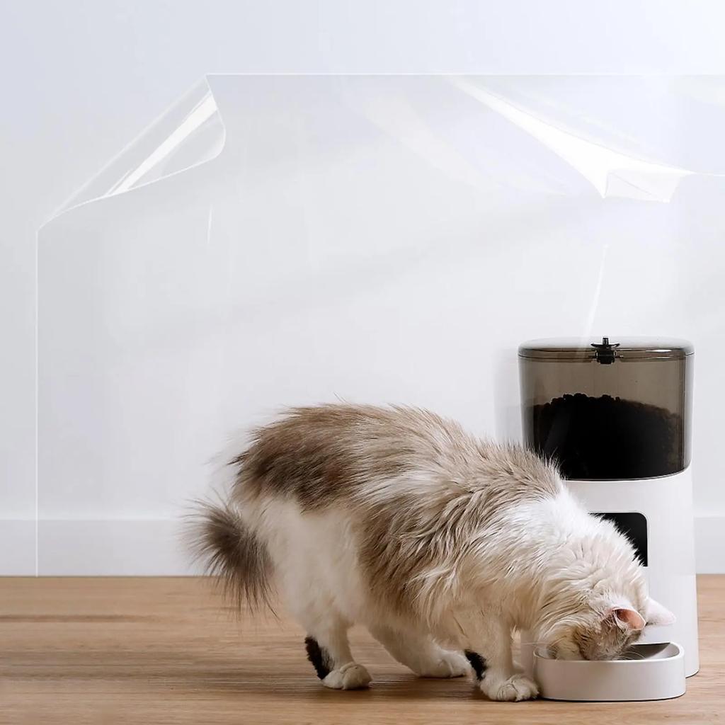 45-90cm Transparente Wandschutzfolie Aufkleber Küche Ölfest Aufkleber Elektrostatisches Schutzpapier Wasserdichte Tapete