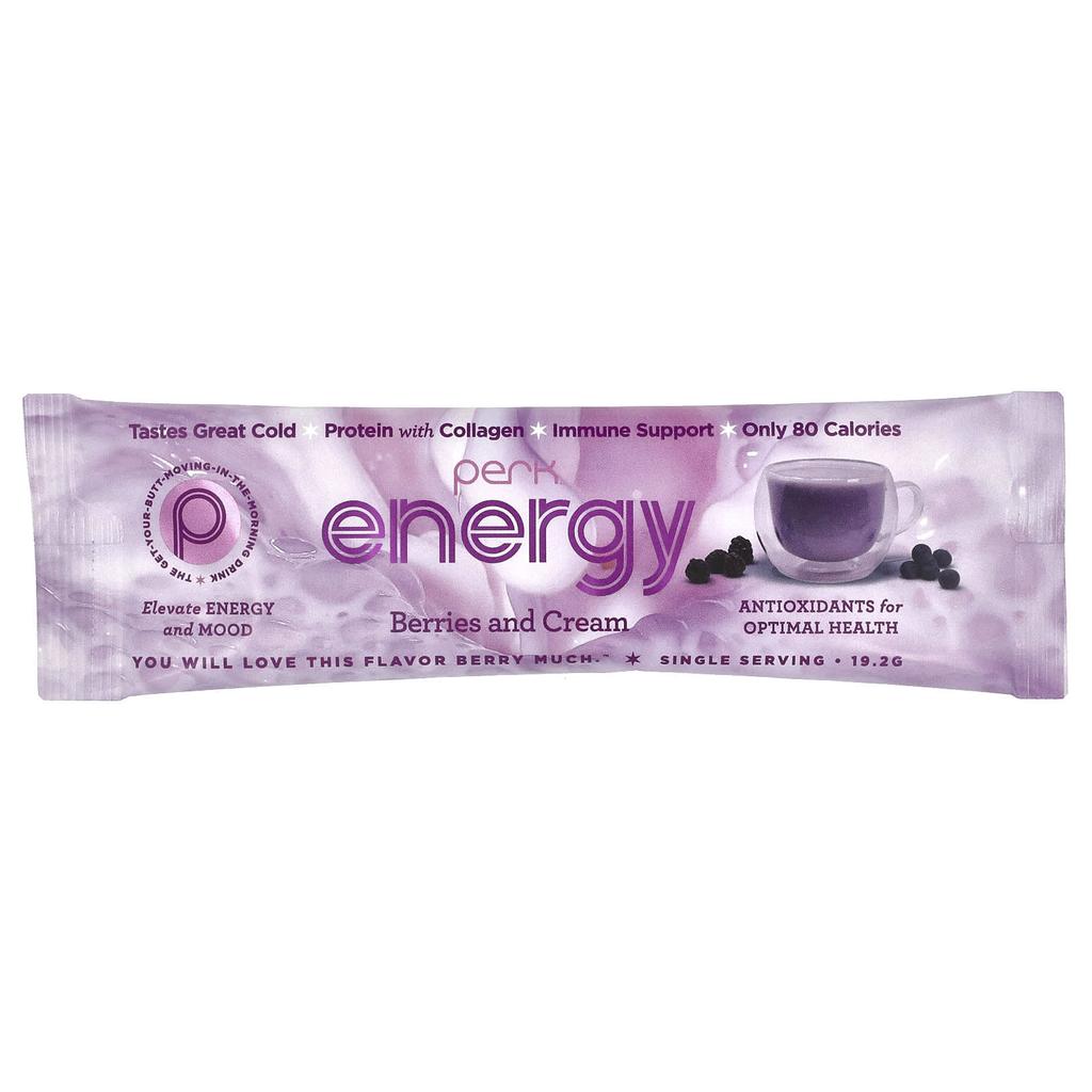 Berry & Cream, 16 Stick Packs, 19.2G Each