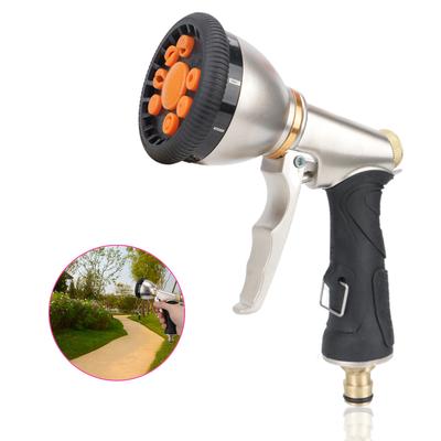 High-Pressure Adjustable Garden Watering Sprinkle Irrigation Tool Rotary Water Spray Gun Car Washer