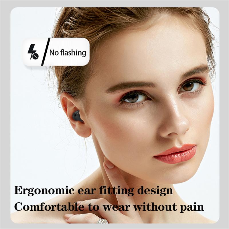 Sleeping Wireless Earphones Painless Wear Noise Cancel Headset With HD Microphone Low Latency Headphone Mini Earbuds