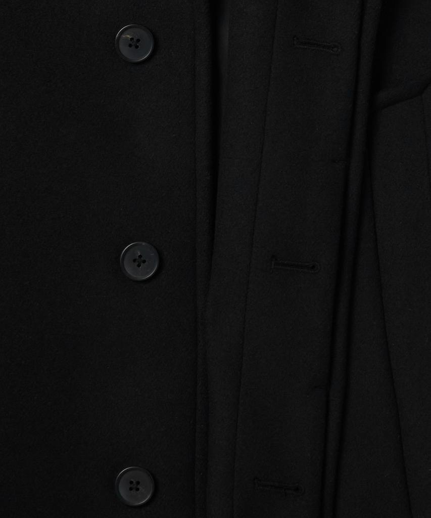 Musinsa Standard Cappotto Balmacaan Lungo Oversize in Misto Lana [Nero]