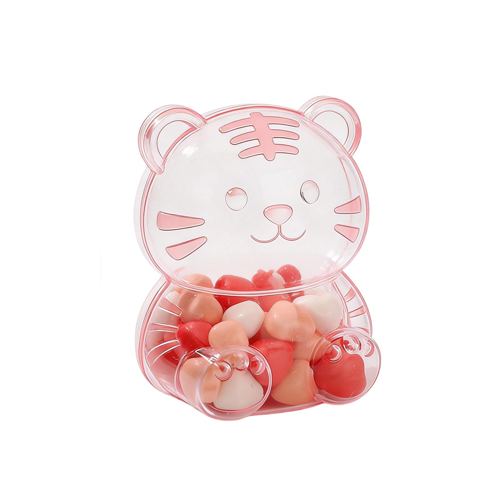 

Soft Candy Plastic Container, Small Shaped Container one size