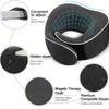 Ergonomic Portable Travel Pillow Neck Support Cervical Pillow for Airplane Car Office - Comfortable Headrest for Long Trips