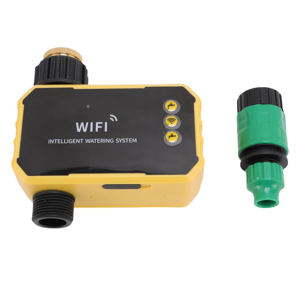 Solar Smart WiFi Water Timer Garden Hose Sprinkler Valve Intelligent Automatic Watering System