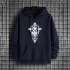 Ancient Raven Mens Hoodies Urban Streetwear 2025 New Fashion Hip Hop Hooded Sweatshirt Male Trendy Casual Hoody Autumn Winter