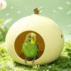 Large Caliber Bird Shelter Plastic Small Pet Sleeping Nest Pet Habitat Parrot Cage Nest  Budgerigar