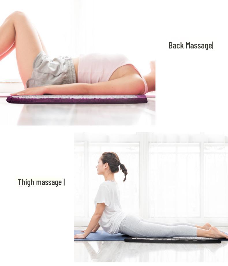 Yoga Acupressure Mat with Head Pillow for Muscle Relaxation and Massage