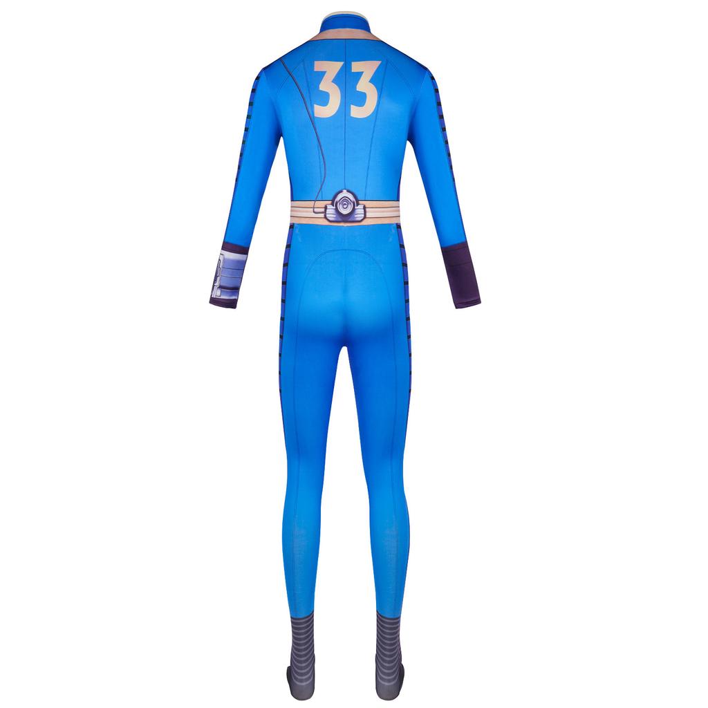 Halloween costume radiation cosplay costume, male and female lead Lucy onesie cos costume