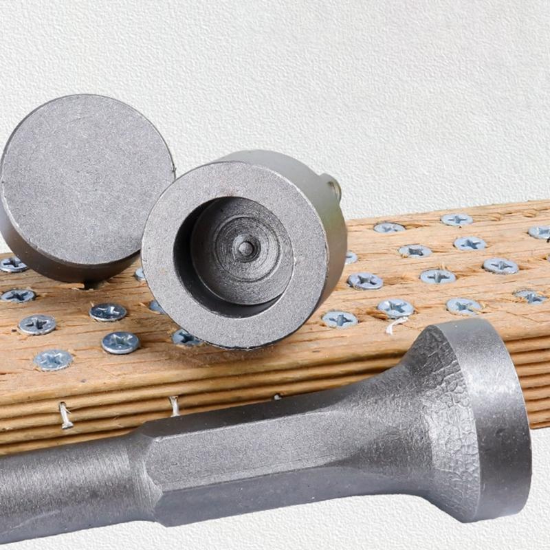 Air Hammers Bits,Black Coated Oxidation Proof Air Hammers Attachment Air Hammers Chisel Riveting Tool