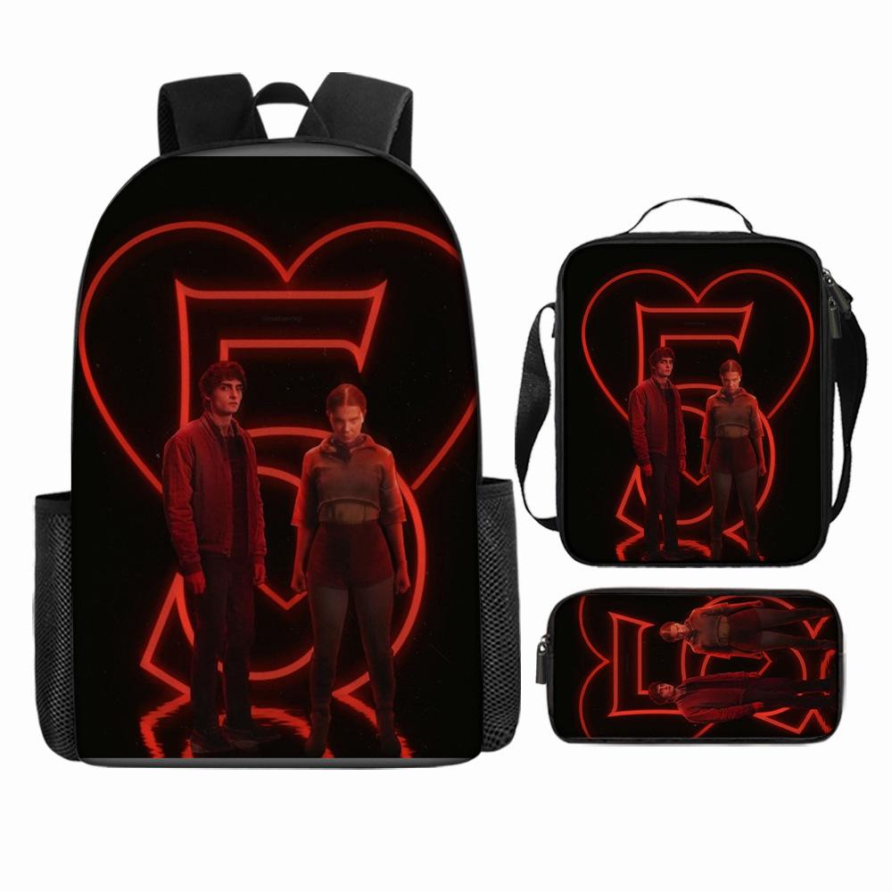 Stranger Things5 Rucsac pentru copii+geantă de umăr+etui pentru creioane KTB