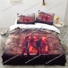 Supernatural Logo Bedding Set Duvet Cover Bed Set Quilt Cover Pillowcase Comforter King Queen Size Boys Adult Bedding Set963