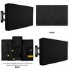 Modern Polyester Outdoor Tv Cover For Televisions Dustproof Waterproof Protector