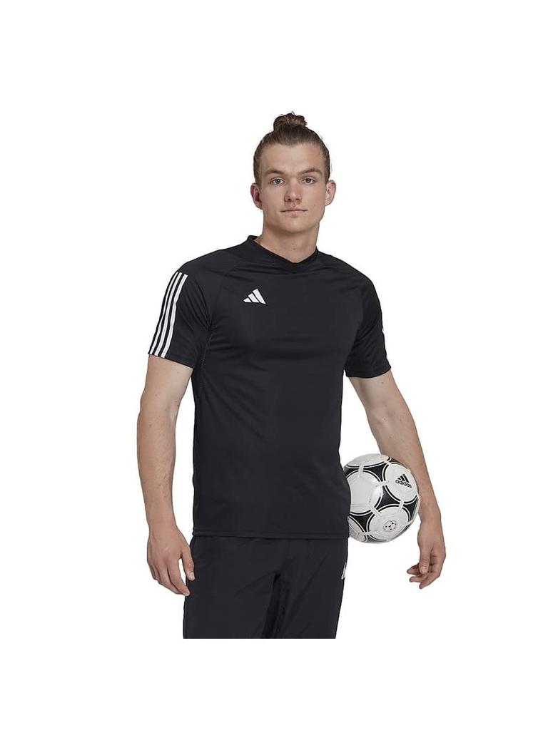 Adidas Tiro 23 Competition Jersey Soccer Short Sleeve Black Size 2XL T-Shirt, Men's, (DD442), (HK7638)