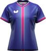 Butterfly Joc de Tenis de Masă Elistar 13 JTTA Mărime Regală 47869 Tricou, Tricou, Elimină transpirația, Uscare rapidă, Elastic, Ușor, Lucios, Aprobate,