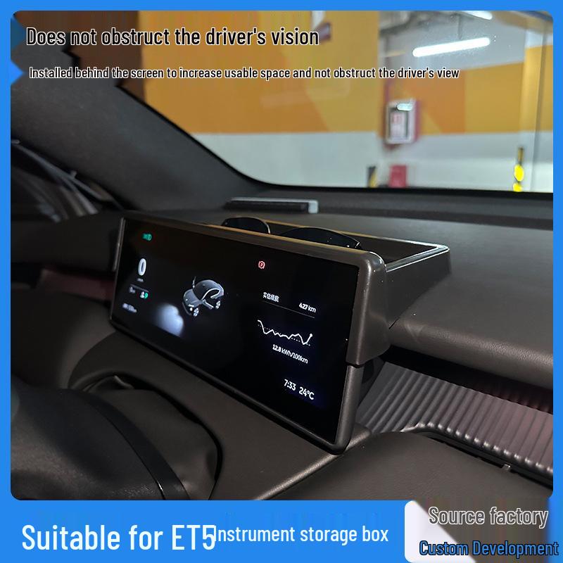 Nio ET5/ET7 Interior Mod Kit: Central Dashboard, Steering Wheel, Storage & Key Box Dashboard