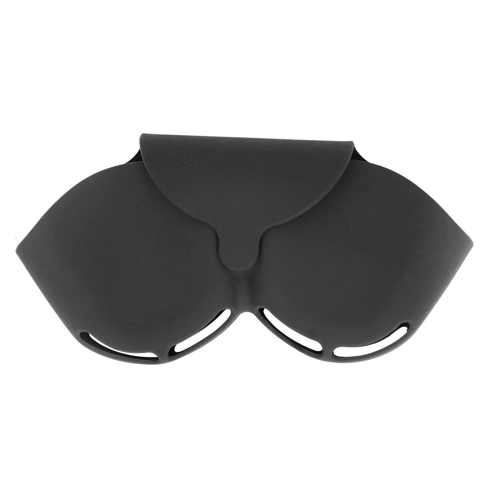 

Защитный чехол для наушников Устойчивый к царапинам Пыленепроницаемый Силиконовый Чехол для переноски гарнитуры для IOS чёрный